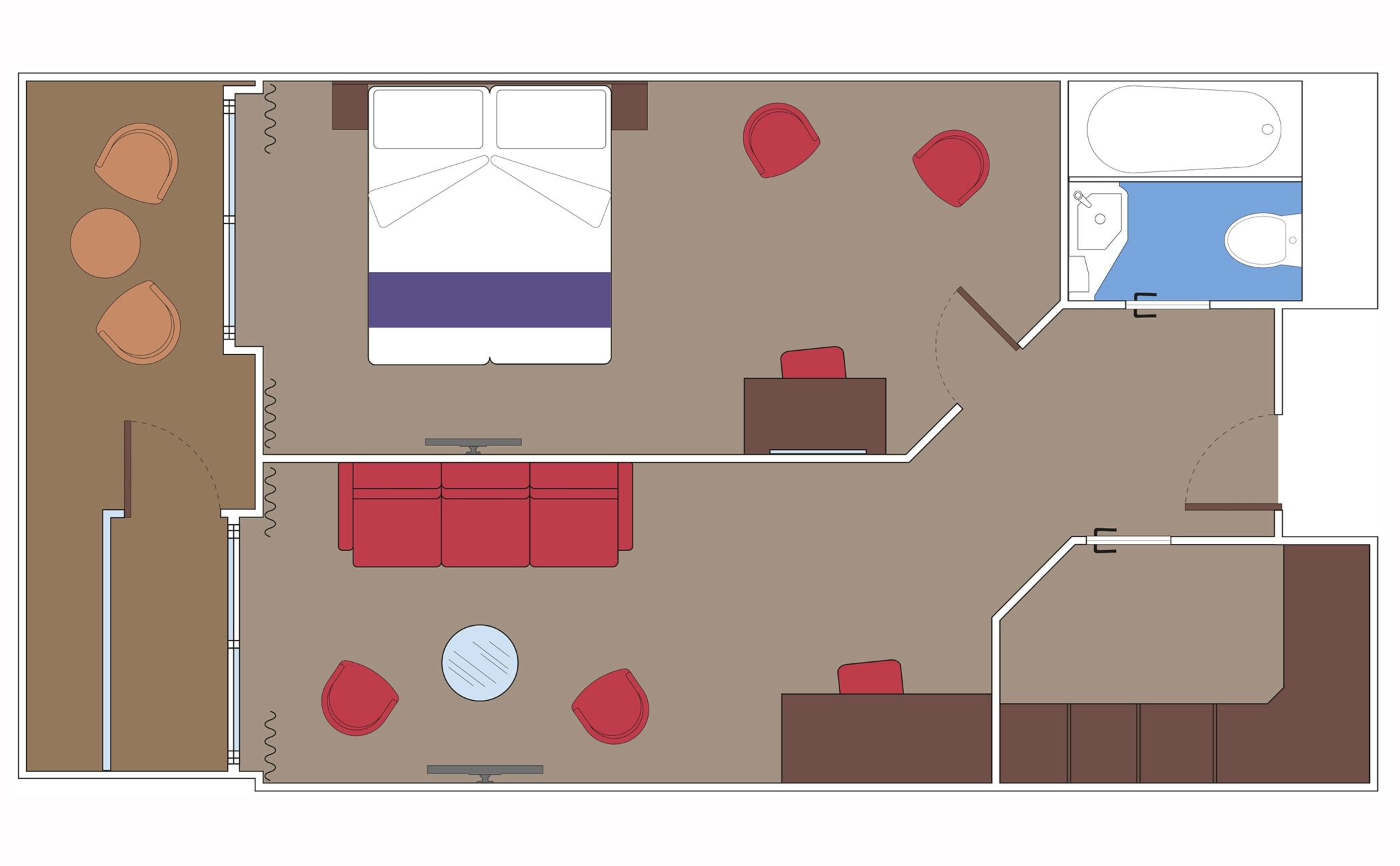 Two-Bedroom Grand Suite Aurea