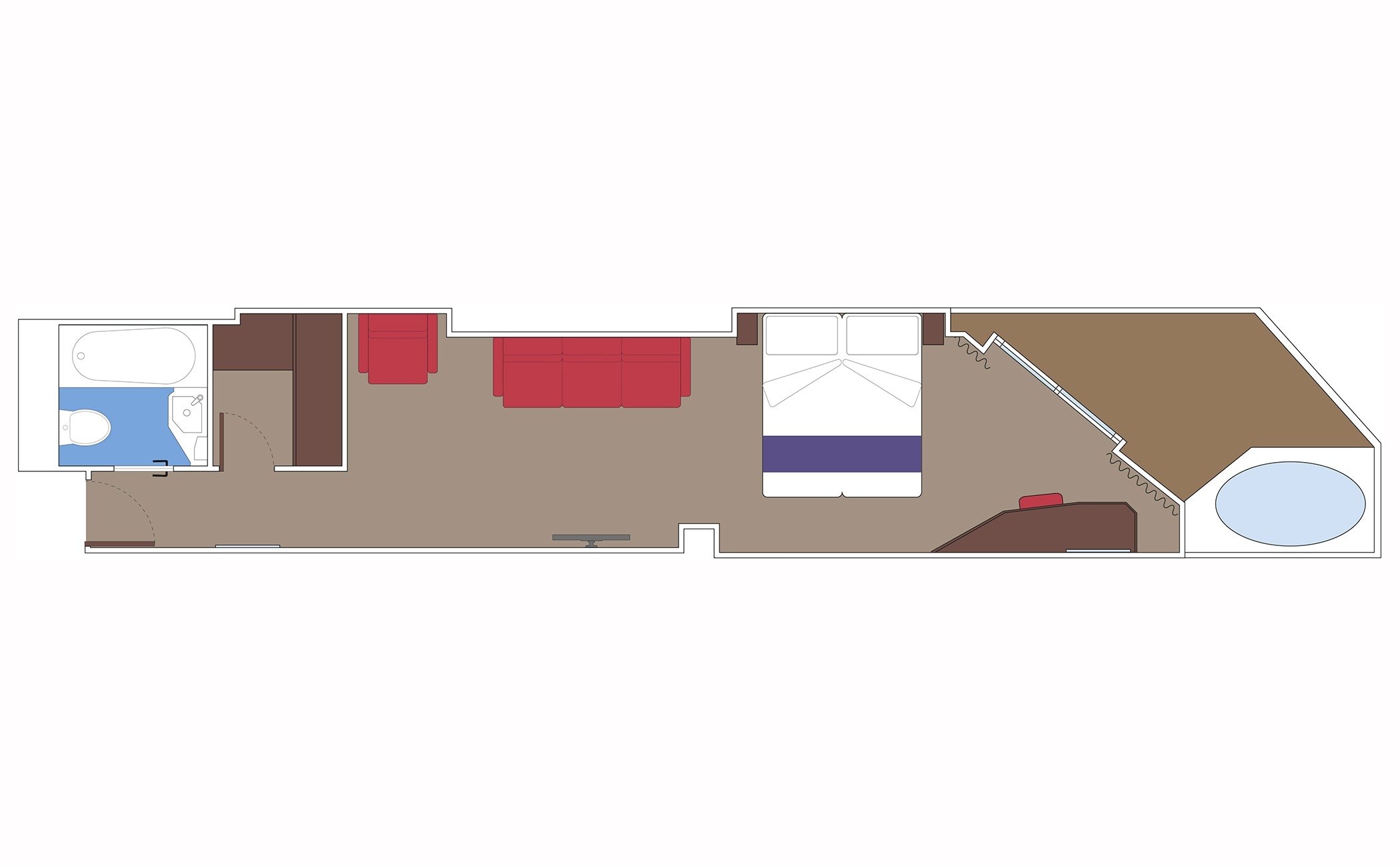 Premium Suite Aurea with Whirlpool