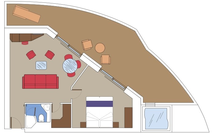 Premium Suite Aurea with Terrace and Whirlpool