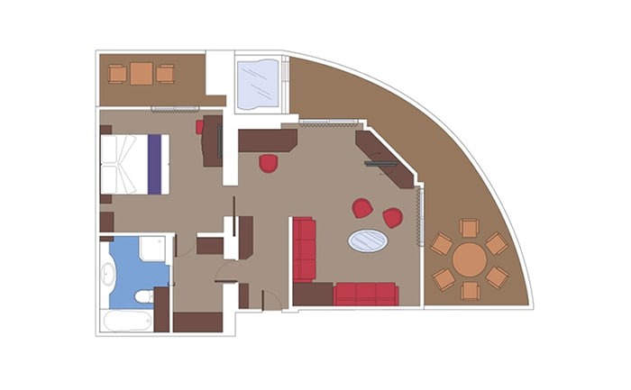 MSC Yacht Club Royal Suite