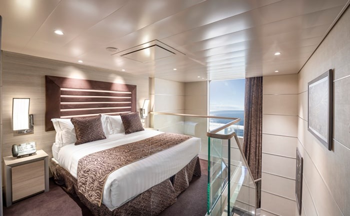 MSC Yacht Club Duplex Suite with Whirlpool