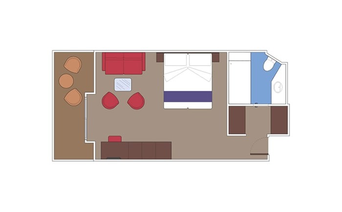 MSC Yacht Club Deluxe Suite