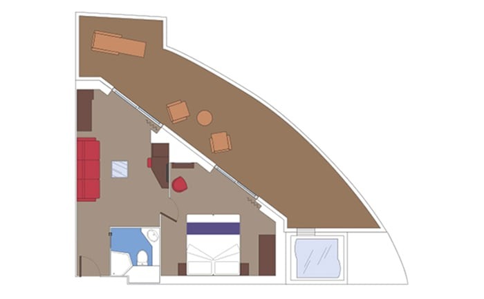 Premium Suite Aurea with Terrace and Whirlpool