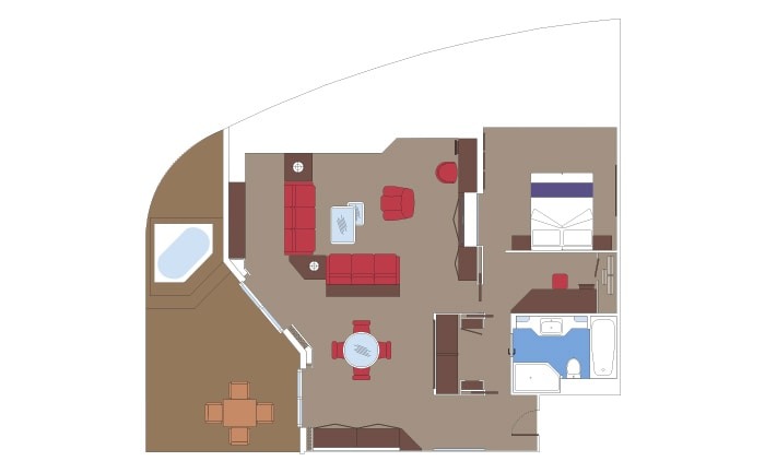 MSC Yacht Club Owner's Suite