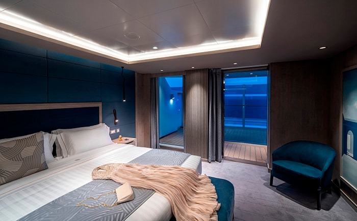MSC Yacht Club Owner's Suite with Whirlpool Bath