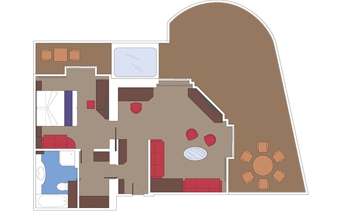 MSC Yacht Club Royal Suite