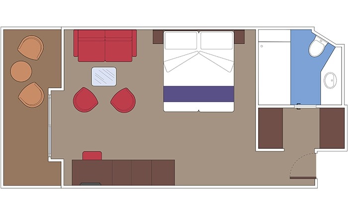 MSC Yacht Club Deluxe Suite