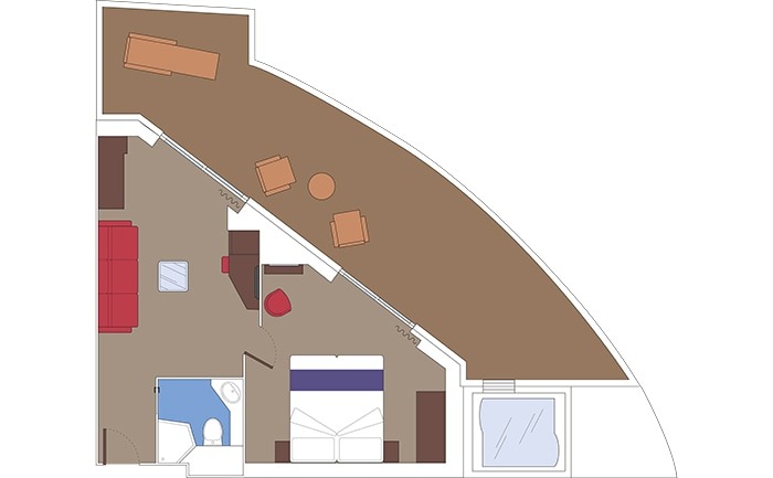 Premium Suite Aurea with Terrace and Whirlpool