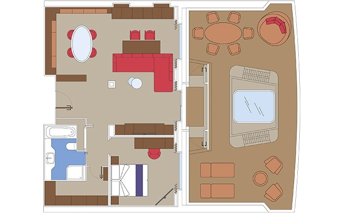 MSC Yacht Club Owner's Suite