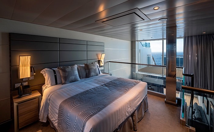 MSC Yacht Club Duplex Suite with Whirlpool Bath