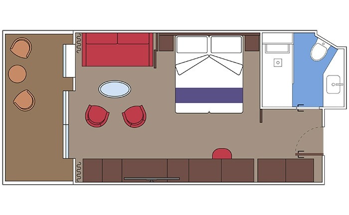 MSC Yacht Club Deluxe Suite