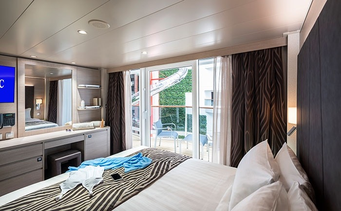 Deluxe Balcony with Promenade & Ocean View