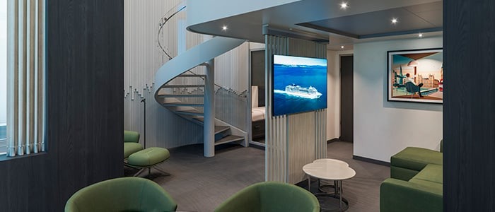 MSC Yacht Club Royal Duplex Suite