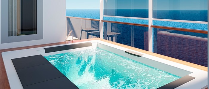 MSC Yacht Club Royal Duplex Suite