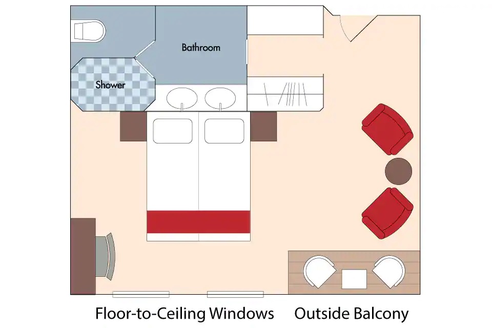 Suite - Outside Balcony