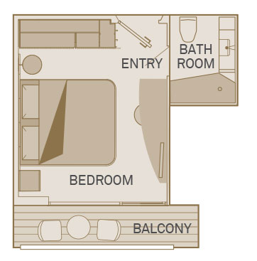 Single Balcony Suite
