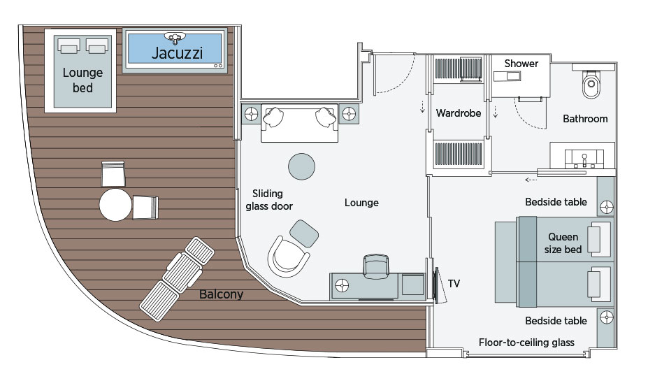Owner's One-Bedroom Suite