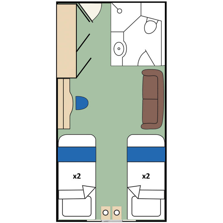 Discovery Quad Cabin