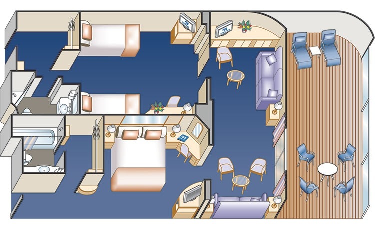 Two-Bedroom Family Suite
