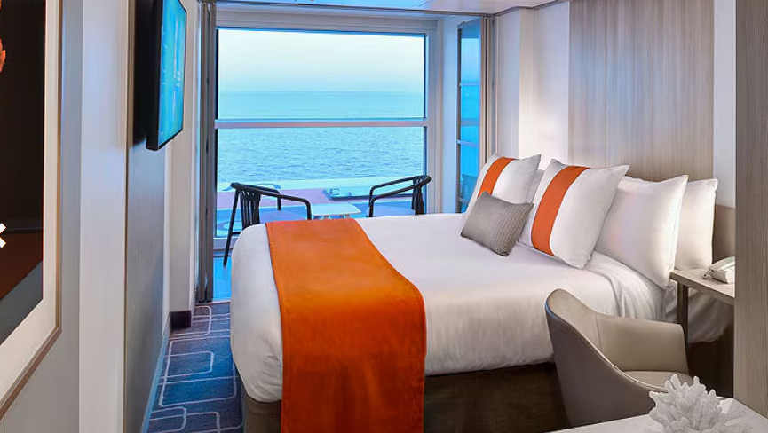 Edge Single Stateroom with Infinite Veranda