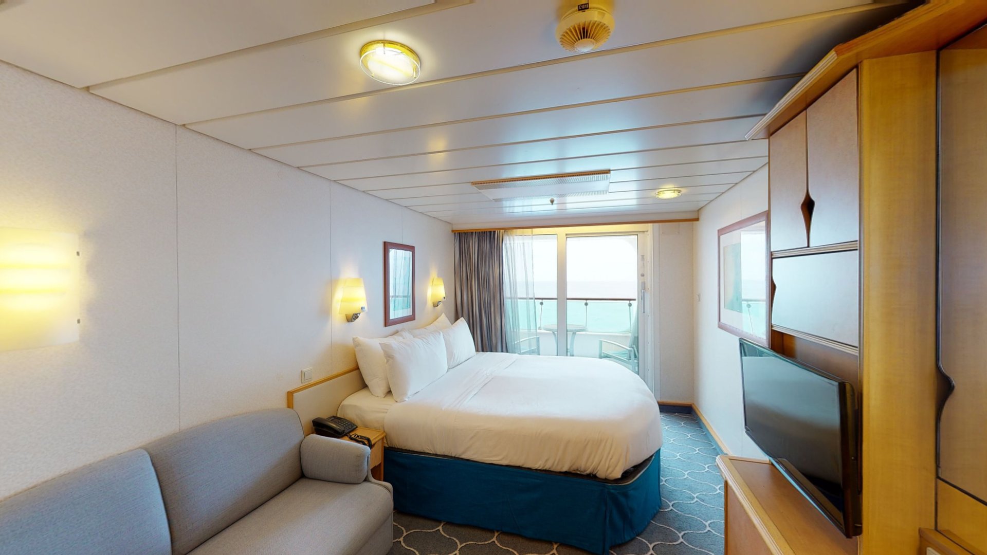 Connecting Oceanview Balcony