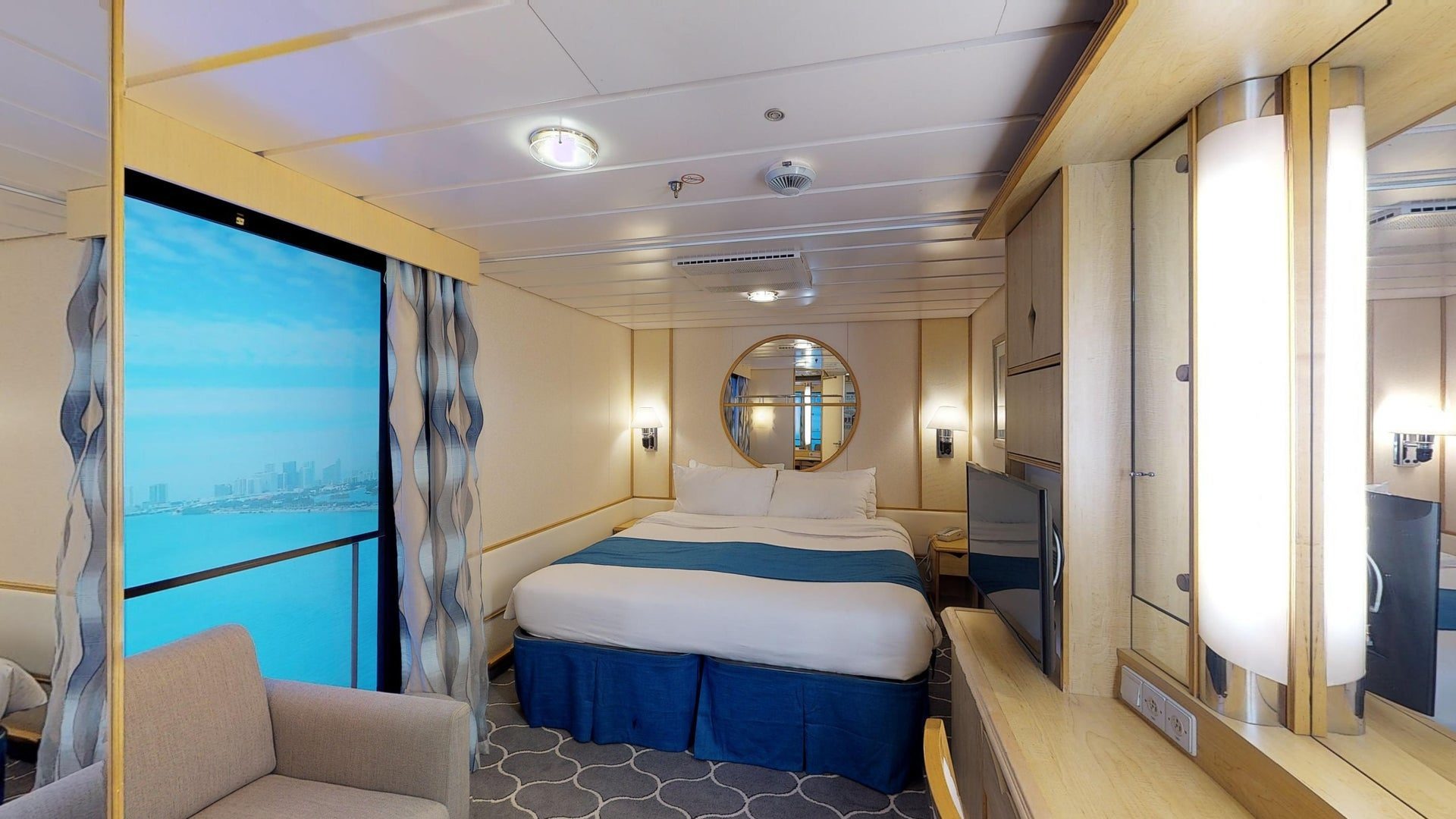 Interior with Virtual Balcony