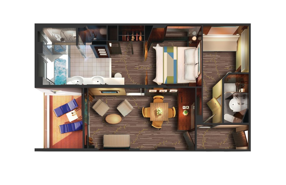 Family Suite with Balcony