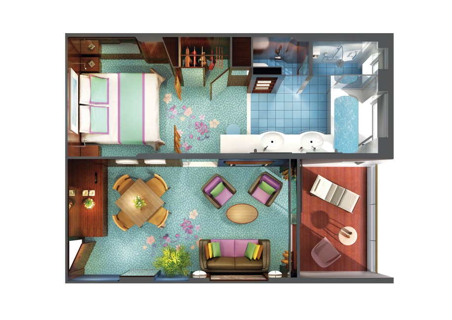 The Haven Courtyard Penthouse with Balcony