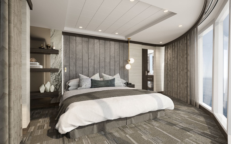The Haven Deluxe Owner's Suite with Large Balcony