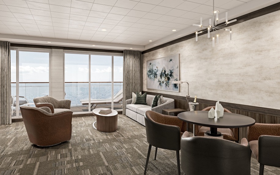The Haven Deluxe Owner's Suite with Large Balcony