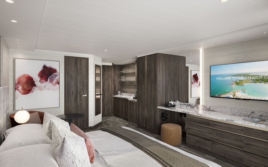 The Haven Aft-Facing Penthouse with Balcony