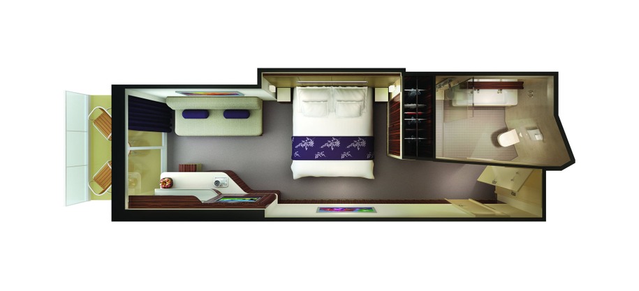 Club Balcony Suite with Larger Balcony
