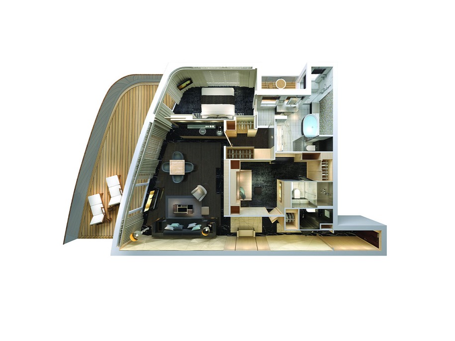 The Haven Premier Owner's Suite with Large Balcony