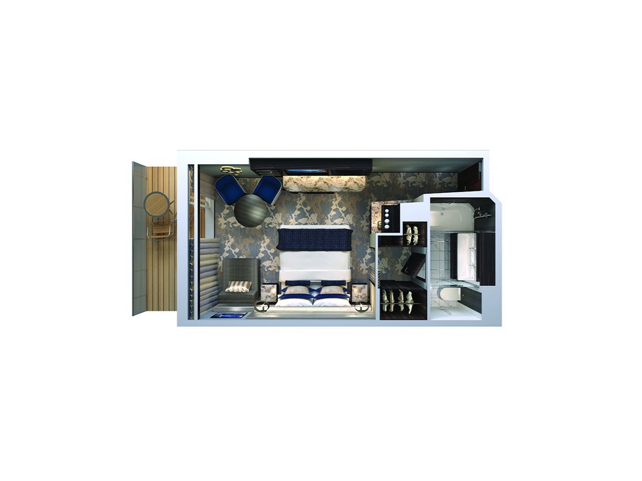 The Haven Courtyard Penthouse with Large Balcony