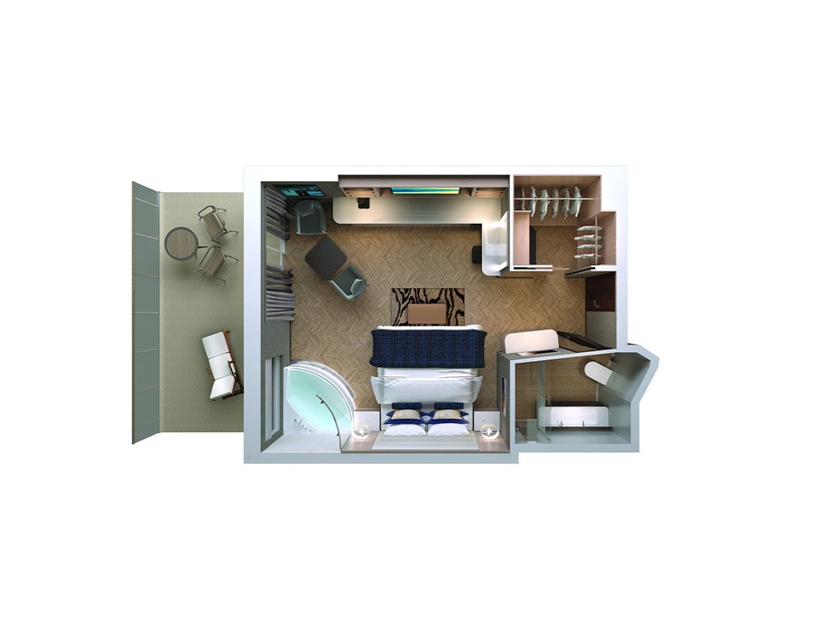 The Haven Penthouse Suite with Balcony