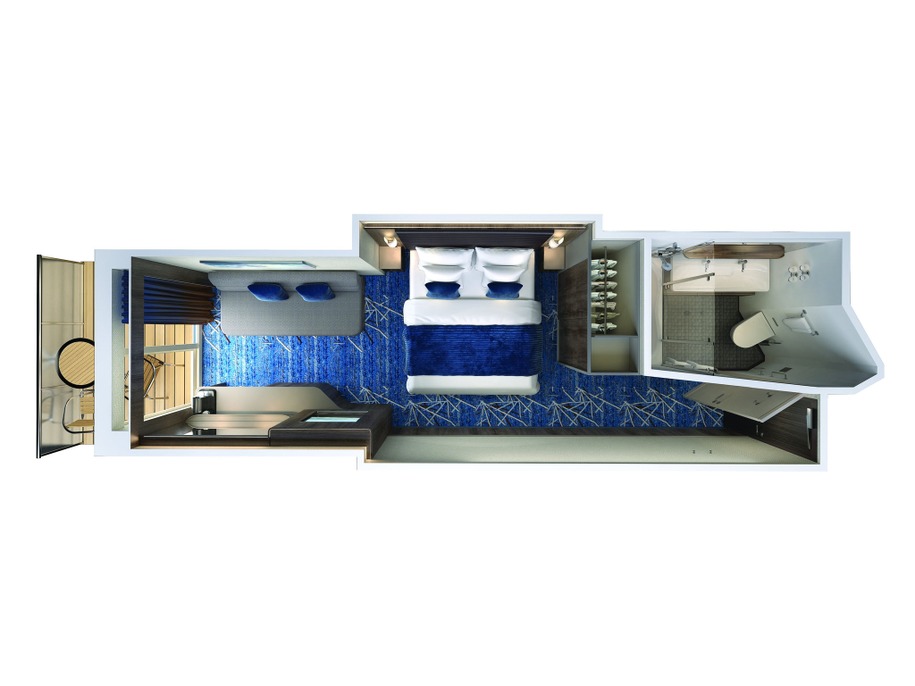 Club Balcony Suite with Larger Balcony