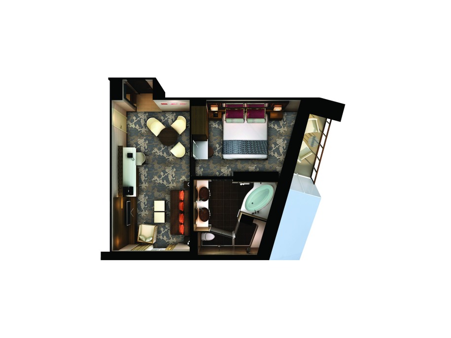 The Haven Forward-Facing Penthouse with Balcony