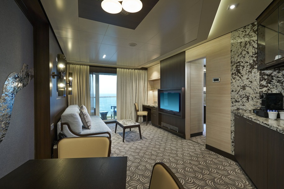 The Haven Aft-Facing Penthouse with Balcony