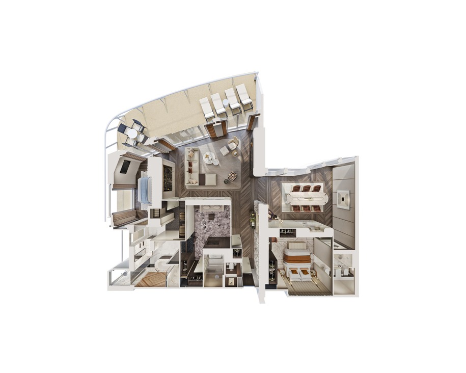 The Haven Premier Owner’s Suite with Large Balcony
