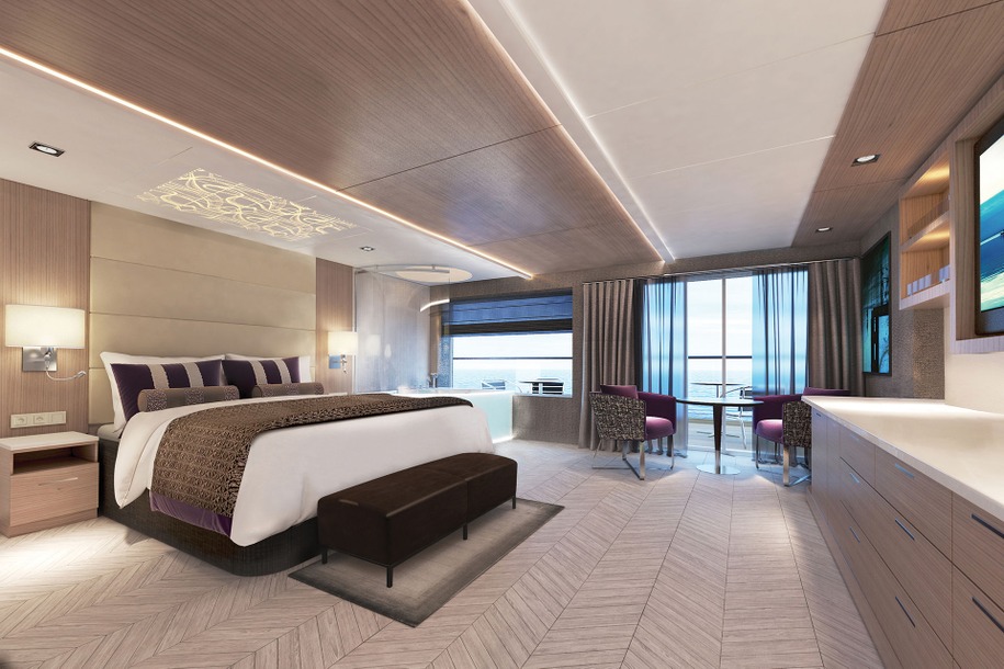 Haven Penthouse Suite with Balcony