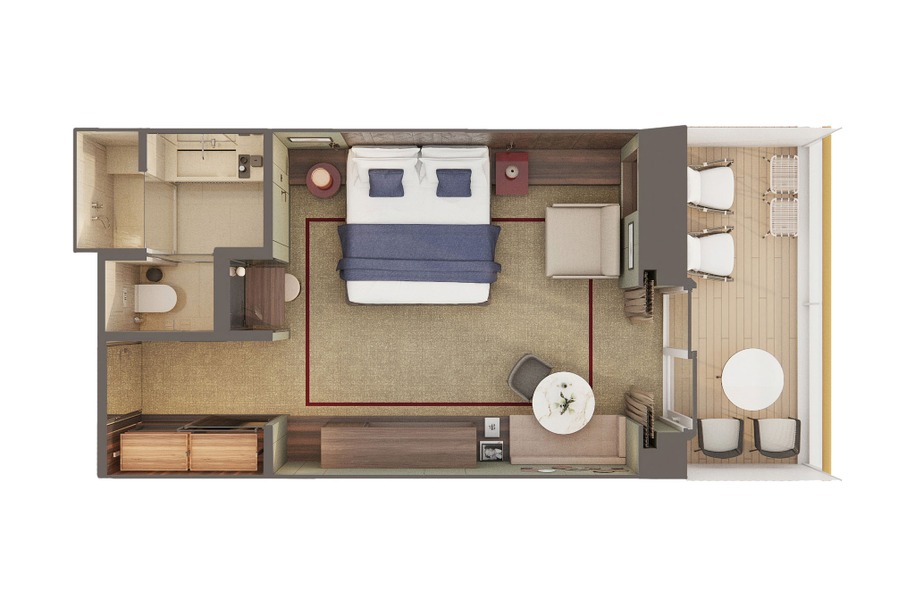 The Haven Penthouse With Balcony