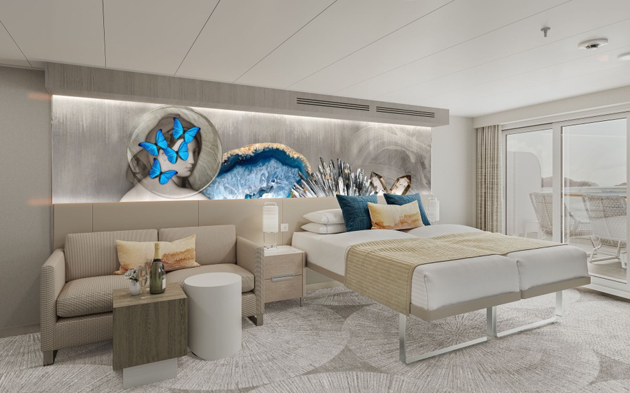 Forward-facing Club Balcony Suite With Large Balcony