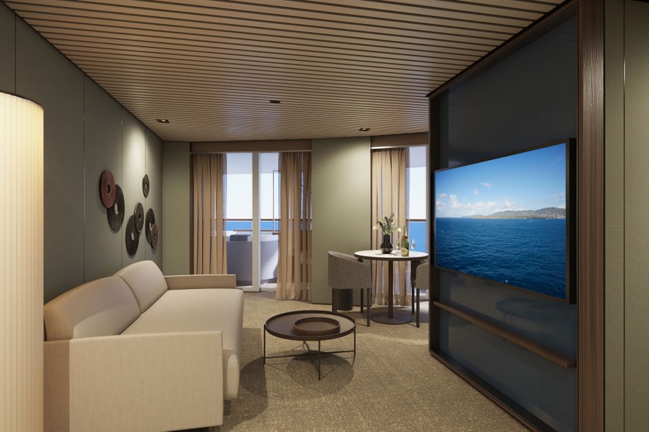The Haven Aft-Facing Penthouse with Master Bedroom & Large Balcony