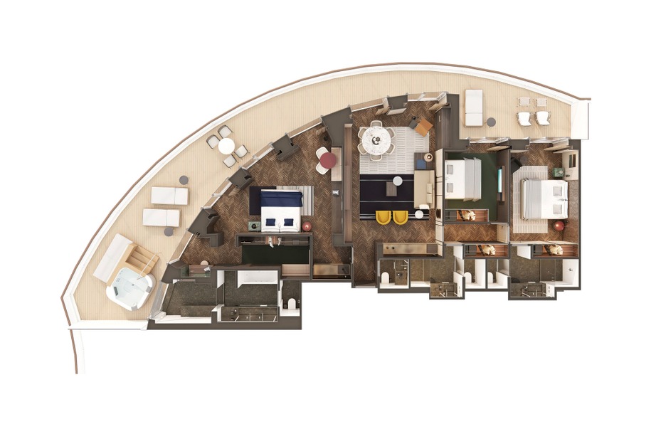 The Haven Premier Owner's Suite with Large Balcony