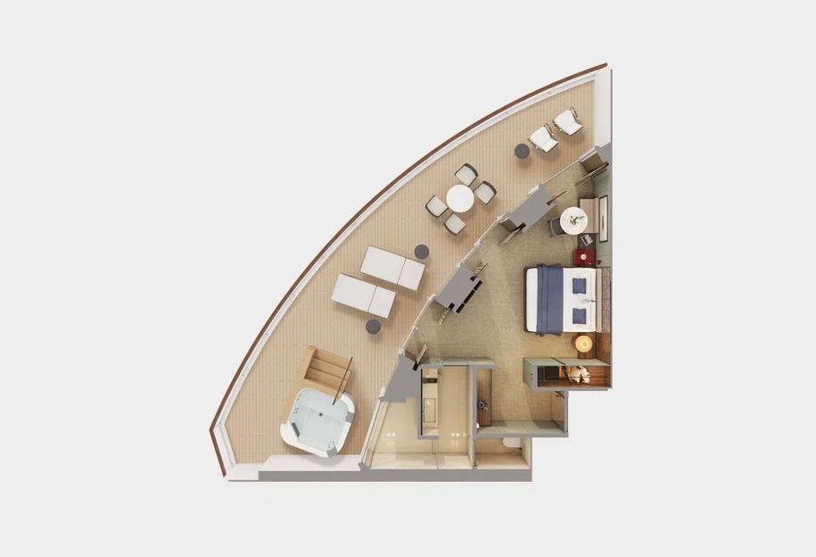 The Haven Aft-facing Penthouse With Large Balcony