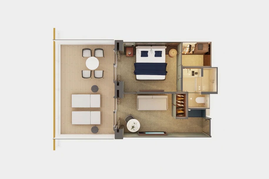 The Haven Aft-facing Penthouse With Master Bedroom & Large Balcony
