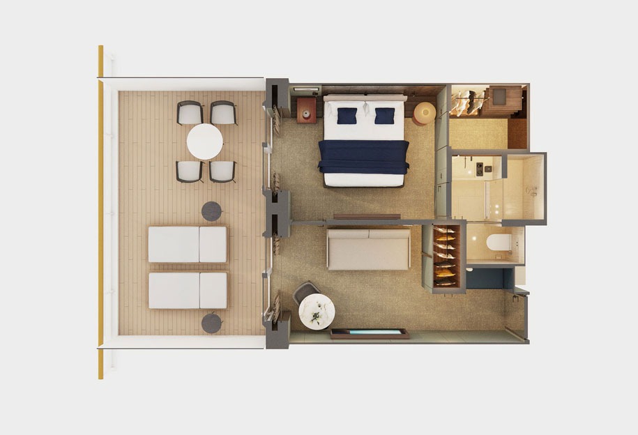 The Haven Aft-facing Penthouse With Master Bedroom & Large Balcony