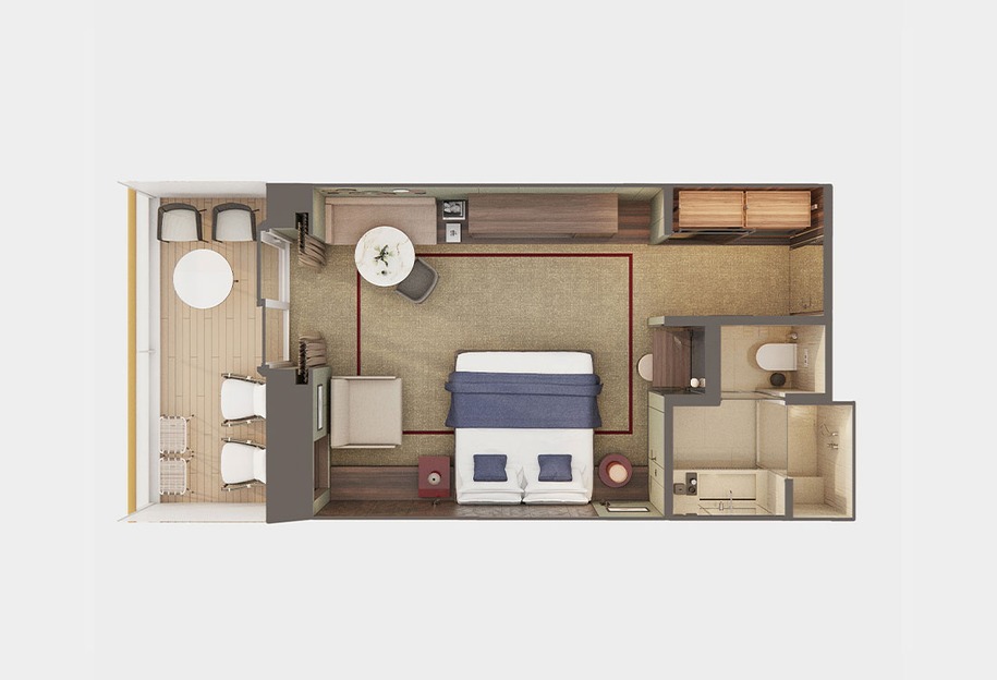The Haven Penthouse With Balcony