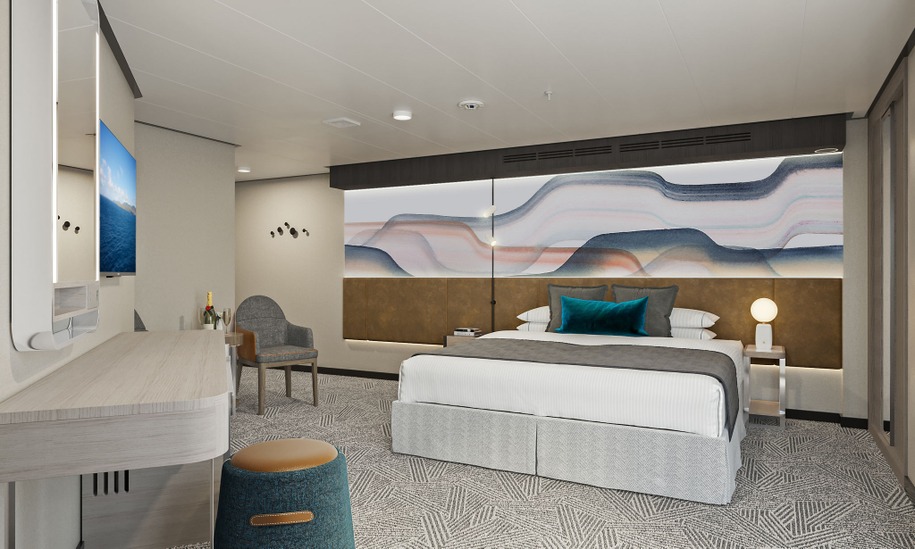 Aft-facing Suite With Large Balcony