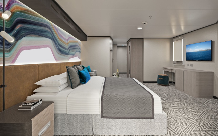 Forward-facing Club Balcony Suite With Large Balcony